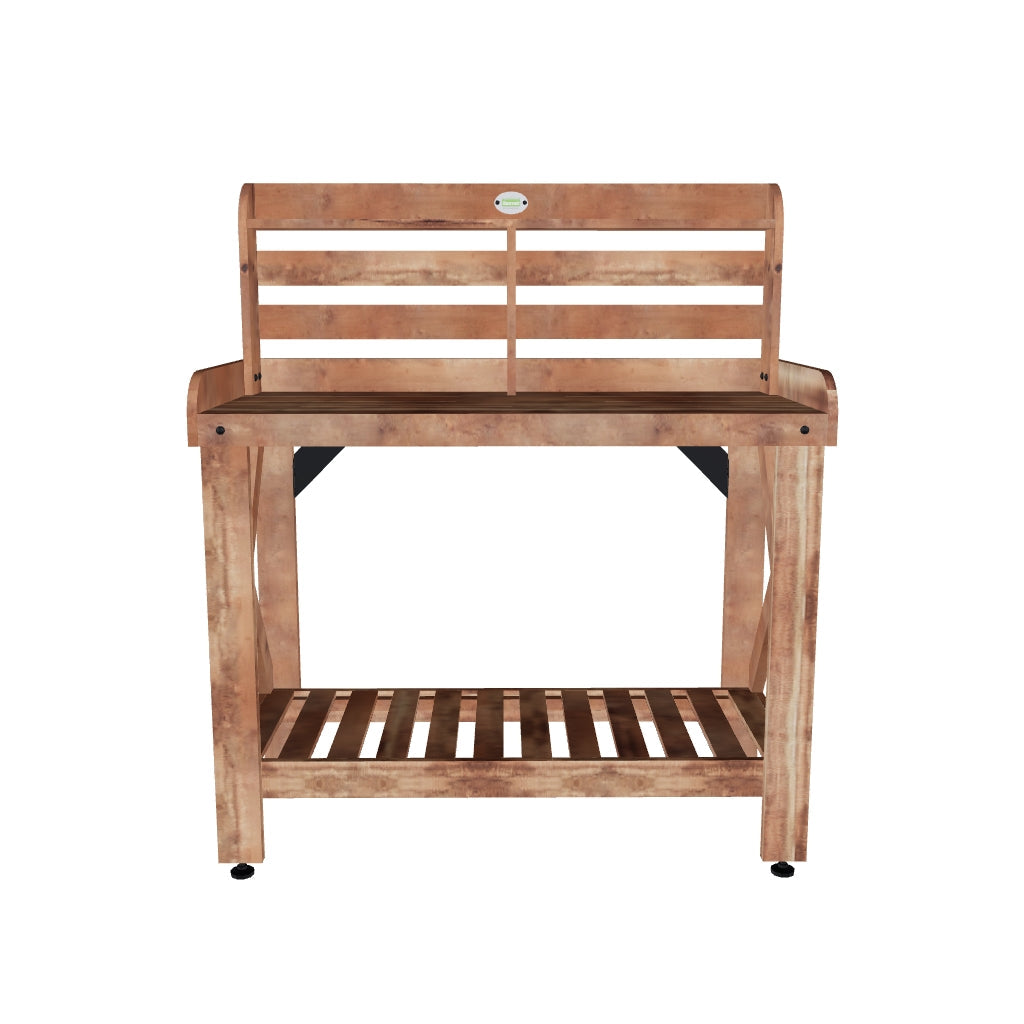 Potting Table/Bench/Serving Bar - Acacia Wood