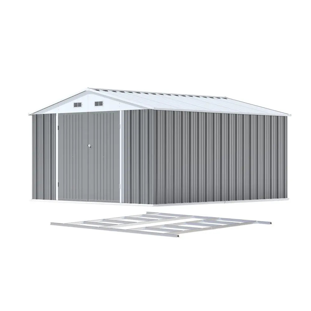 10x12 Metal Shed – Built Tough and Fire-Resistant