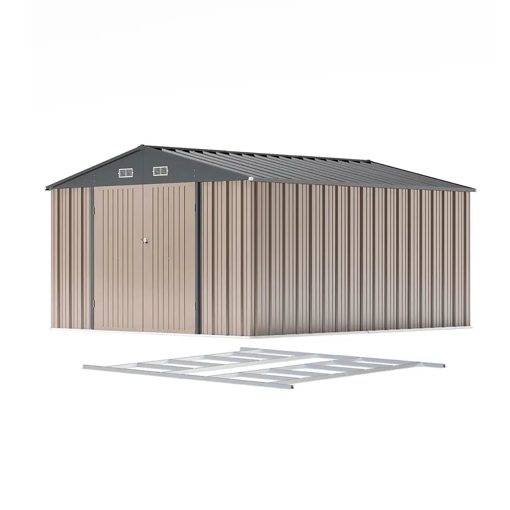 10x12 Metal Shed – Built Tough and Fire-Resistant