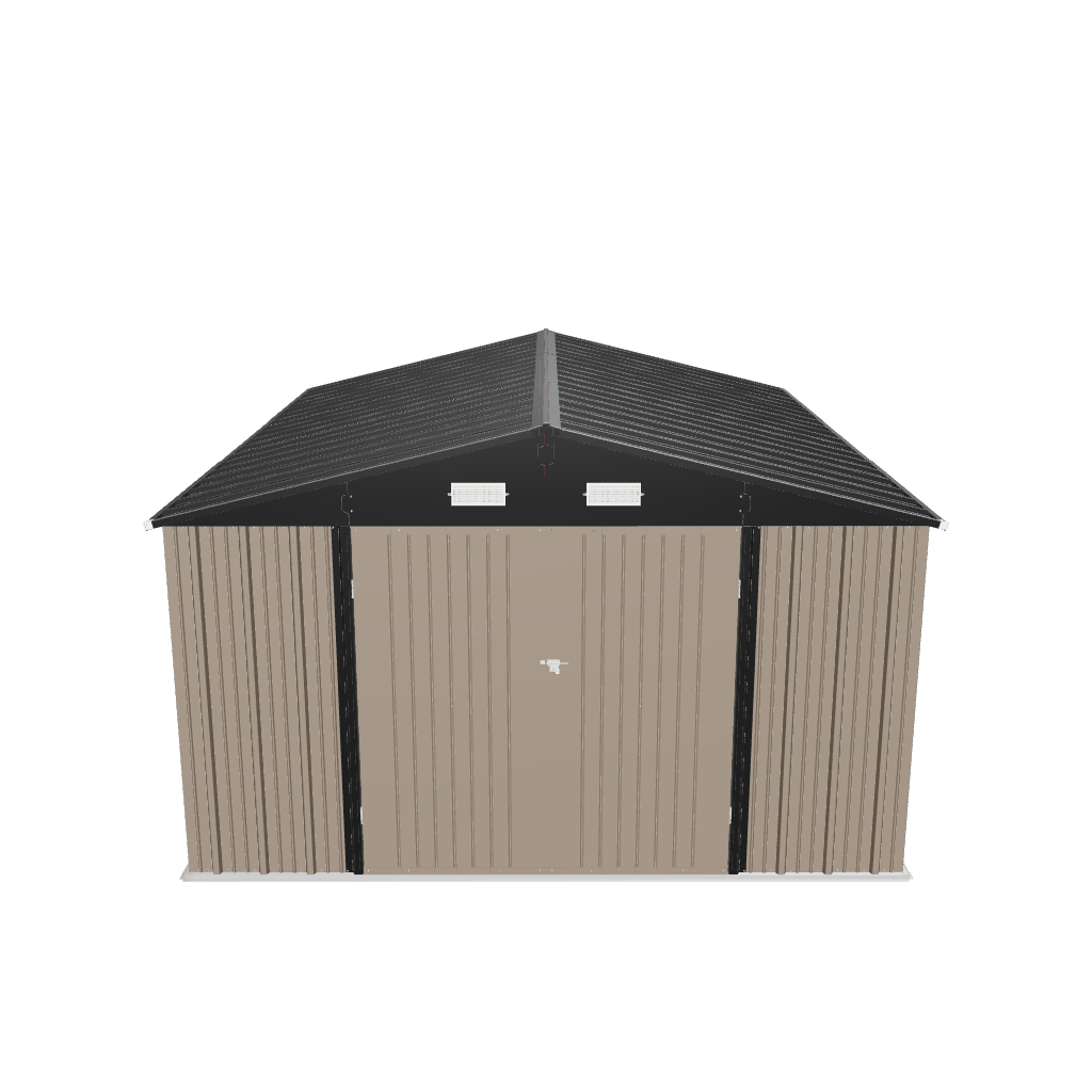 10x12 Metal Shed – Built Tough and Fire-Resistant