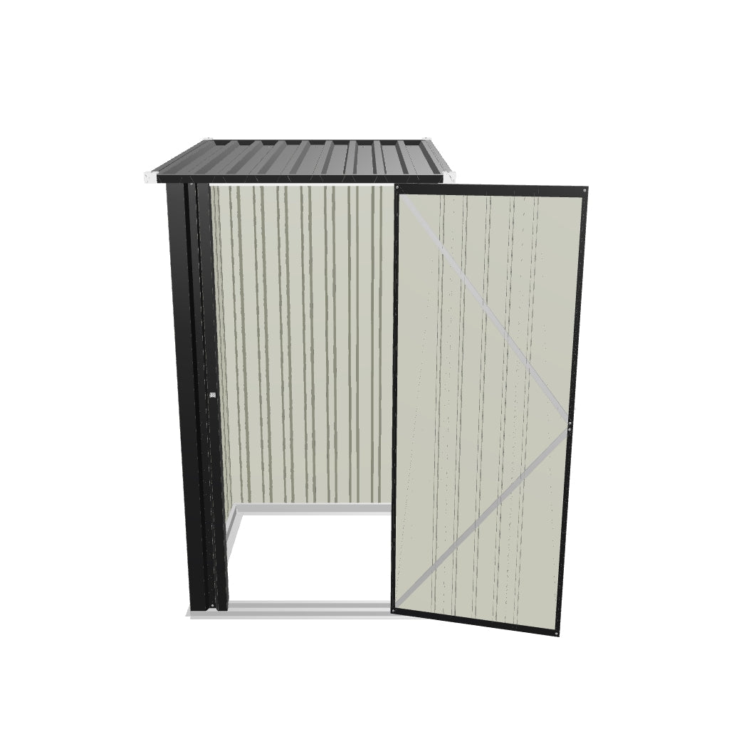3x3 Metal Outdoor Storage Shed Pro