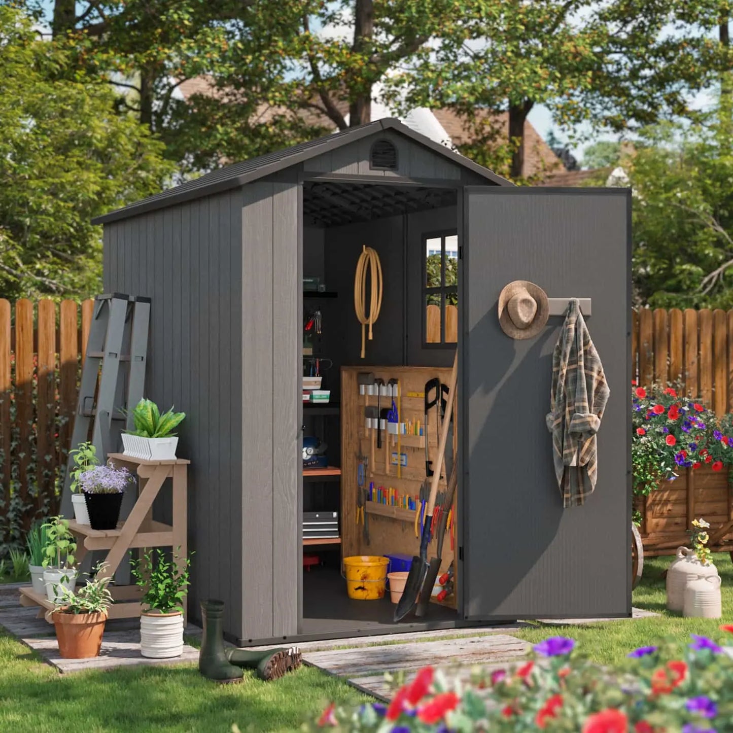 Fit-it Small Plastic Storage Shed Series