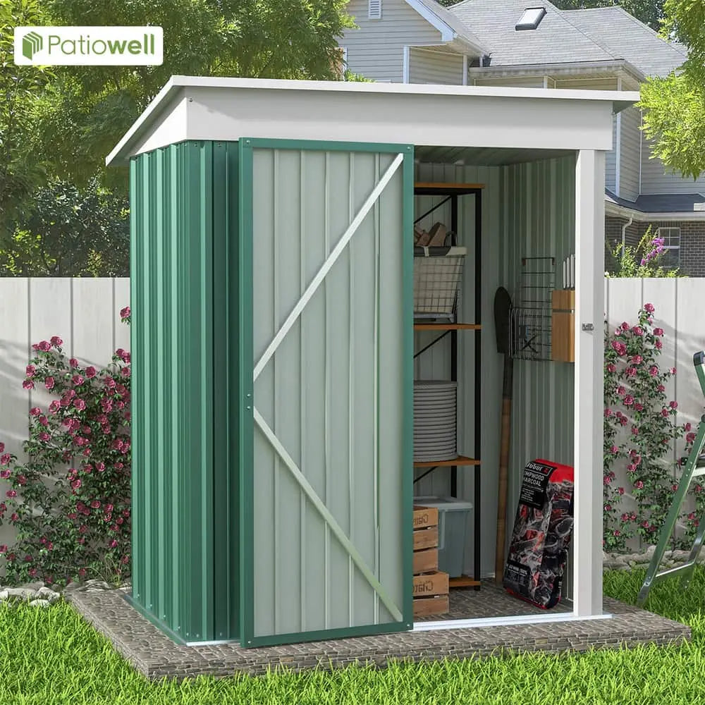 5x3 Metal Shed Pro