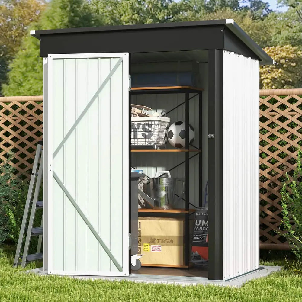 5x3 Metal Shed Pro