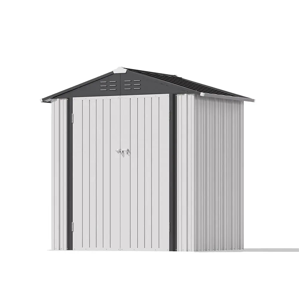 6x4 Metal Shed Pro With Peak Roof