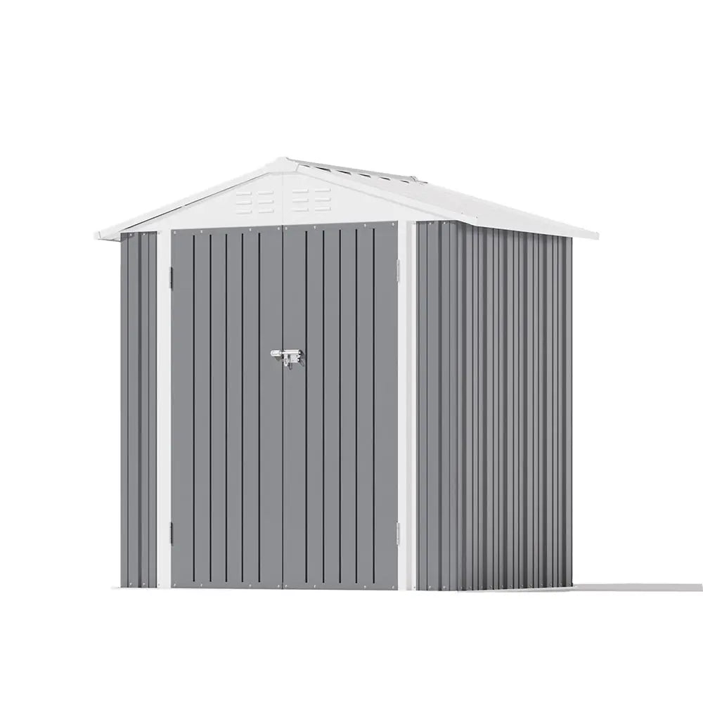 6x4 Metal Shed Pro With Peak Roof