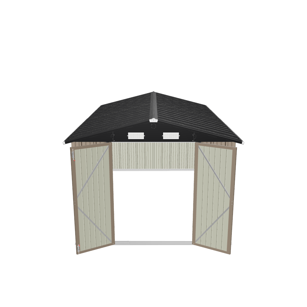 8x12 Metal Storage Shed