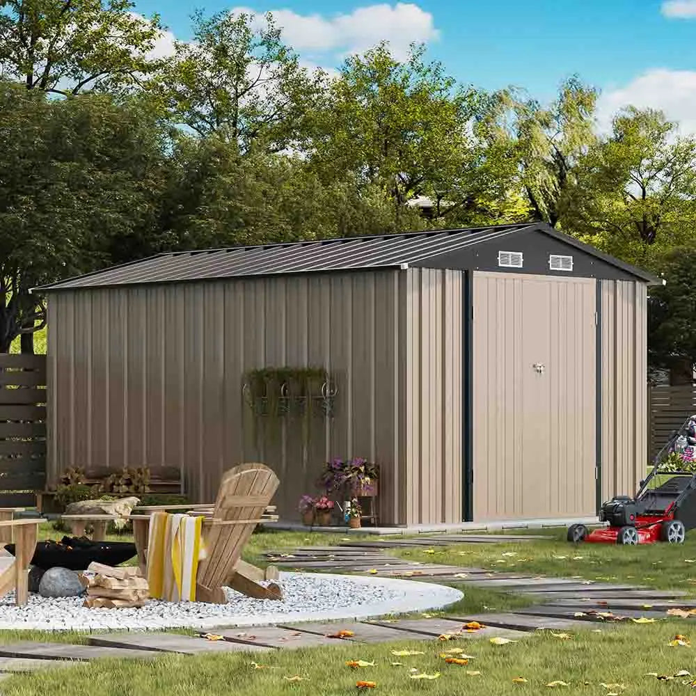 8x12 Metal Storage Shed