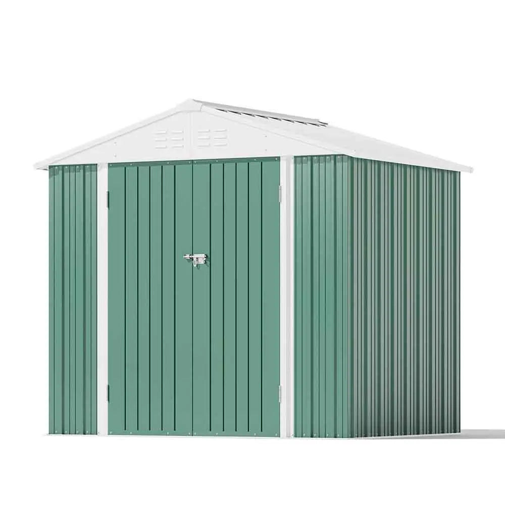 8x6 Metal Shed Pro With Peak Roof