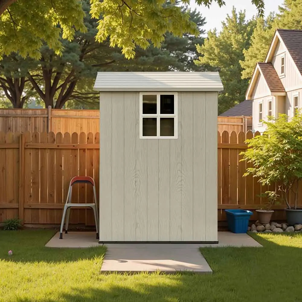 Fit-it 4x4 Plastic Storage Garden Shed