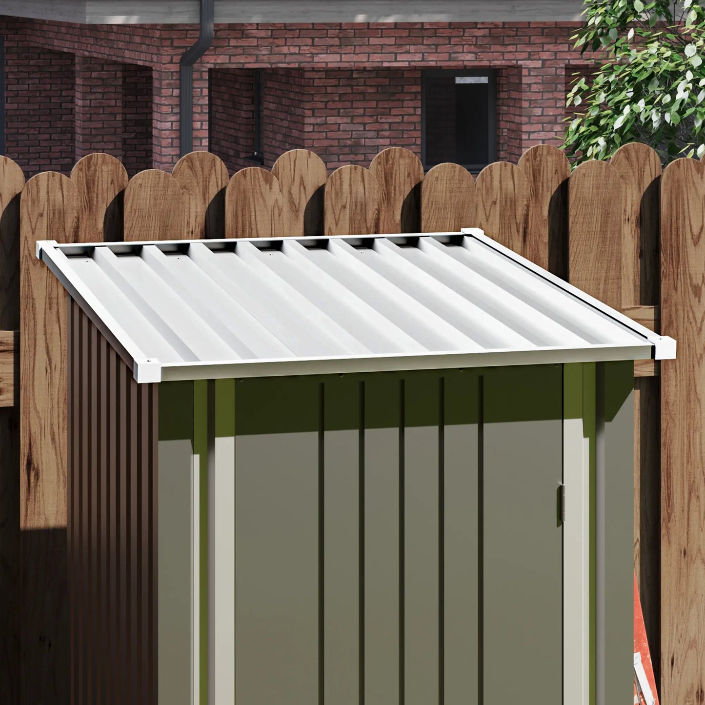 3x3 Metal Outdoor Storage Shed Pro