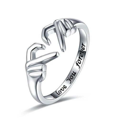 "I Love You Forever" Ring for My Girl