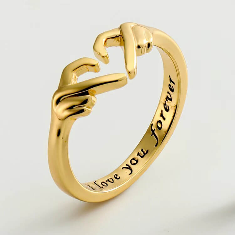 "I Love You Forever" Ring for My Girl