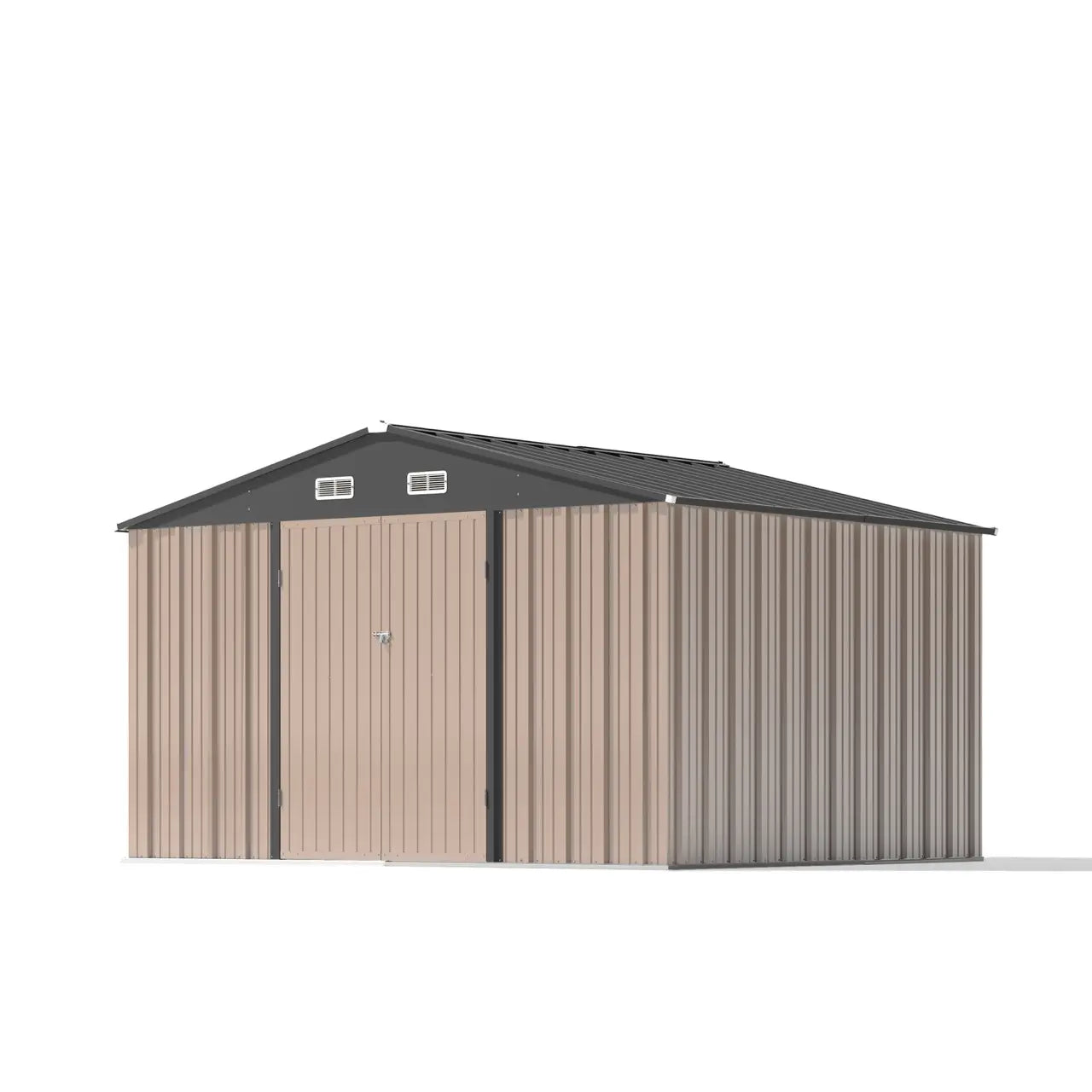 10x8 Metal Shed with Weather Resistance