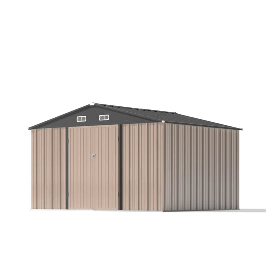 10x8 Metal Shed with Weather Resistance