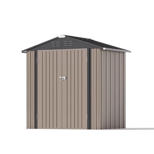 6x4 Metal Shed Pro With Peak Roof