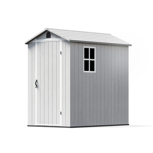 Fit-it 4x6 Plastic Storage Shed for Bike