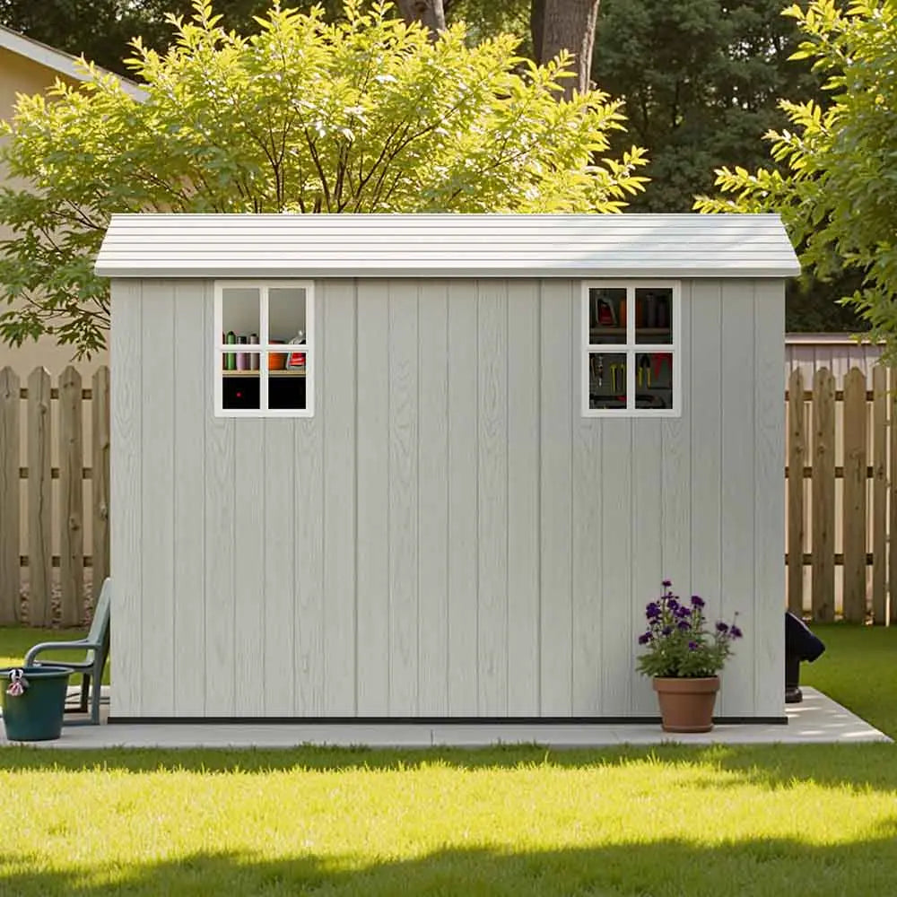 Fit-it 4x8 Plastic Storage with Floor
